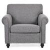 37.4" 1 Seater Sofa - Gray - Image 5