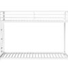 Adam - Twin Over Twin Metal Bunk Bed - White - Image 12