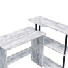 Levi - Writing Desk - Antique White / Black - Image 7