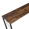 Zaidin - Writing Desk - Weathered Oak / Black - Image 6