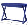 Nalo - Writing Desk - Twilight Blue - Image 8