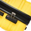 Luggage With Tsa Lock Spinner Wheels Hardside Expandable Luggage Travel Suitcase Check In Luggage ABS 28" - Yellow - Image 6