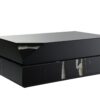 Wenona - Series 4 Pieces Living Room Set With A Coffee Table - Black / Gray - Image 4