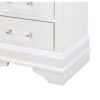 Charlston - Nightstand With LED - White - Image 4
