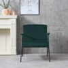 Cloth Leisure - Metal Frame Recliner, For Living Room And Bedroom - Green - Image 15