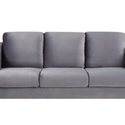 Sofia - Velvet Modern Chic Sofa Couch - Gray