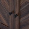 Hall Tree With 4 Hooks, Coat Hanger, Entryway Bench, Storage Bench, 3 In 1 Design, For Entrance, Hallway - Brown - Image 13