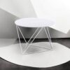 Epidia - Display & Utility Accent Table - White - Image 3