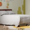 Crib 5 In 1 Convertible, Converts From Baby Crib To Toddler Bed, Fits Standard Full Size Crib Mattress - Cherry - Image 2