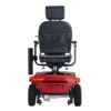 S500-Heavy Duty Mobility Scooter - Red / Black - Image 3