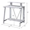 Nypho - Writing Desk - Antique White / Black - Image 2