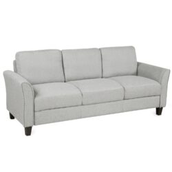 3 Seat Sofa Living Room Sofa - Light Gray