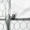 Xpt034 Outdoor Chicken Coop Metal Big Space - Silver Gray - Image 7