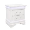 Charlston - Nightstand With LED - White - Image 2