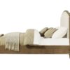 Ludin - King Upholstered Bed - Brown - Image 3