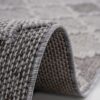 Guros - 2' X 8' Trellis Indoor / Outdoor Area Rug - White / Gray - Image 4
