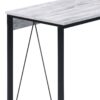 Zaidin - Writing Desk - Antique White / Black - Image 5
