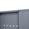 Metal Storage Cabinets, Cleaning Tool Cabinet With Locking Door, Tall Broom Tool Organizer And Storage, Large Storage Cabinet For Kitchen - Gray - Image 9