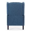 Manual Wing Chair Recliner - Blue - Image 8