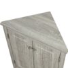 Triangle Bathroom Storage Cabinet With Adjustable Shelves, Freestanding Floor Cabinet For Home Kitchen - Oak - Image 24