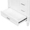 Bathroom Vanity, Modern Bathroom Cabinet With Sink Combo Set, Bathroom Storage Cabinet With A Soft Closing Door And 3 Drawers, Solid Wood Frame - White - Image 20