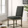 Everton - Fabric Dining Chair With Nailhead Trim (Set of 2) - Gray - Image 5