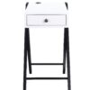Fierce - Accent Table With Built - In USB Port - White / Black - Image 10