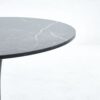 Tulip Special Dining Table, Black Marble Color Top, MDF Dining Table - Black - Image 7