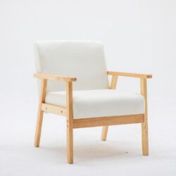 Bahamas - Linen Fabric Chair - Beige