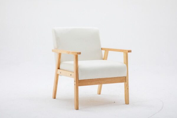 Bahamas - Linen Fabric Chair - Beige