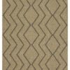 Earth - 2'7" X 7'3" Indoor, Outdoor Polypropylene Area Rug - Jute / Black - Image 2