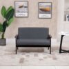 Bahamas - Loveseat - Dark Gray - Image 5