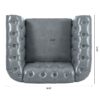 1 Seater Sofa For Living Room - Gray - Image 16