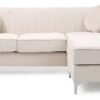 Delray - Sofa Chaise - Ivory - Image 2