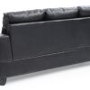 Sandridge - Upholstered Sofa - Black - Image 3