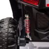 12V7A*2 30W*4 Four-Wheel Drive Leather Seat One Button Start, Forward And Backward, High And Low Speed, Music, Front Light, Power Display, Two Doors Can Open, 2.4G R / C, Seat Belt Four Wheel Absorber - Black - Image 18