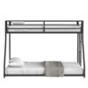 Adam - Twin Over Full Metal Bunk Bed - Black - Image 2