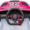 12V4A 20W*2 One Button Start, Forward And Backward, High And Low Speed, Music, Front Light, Power Display, Two Doors Can Open, 2.4G R / C, Seat Belt Four Wheel Absorber Kids Ride On Car - Pink - Image 12
