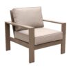 6 Piece Sofa Seating Group With Cushions, Wood Grained - Light Brown - Image 4