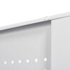 Metal Storage Cabinets, Cleaning Tool Cabinet With Locking Door, Tall Broom Tool Organizer, Large Storage Cabinet For Kitchen - Gray / White - Image 8