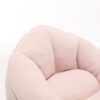 Bedding Bean Bag Sofa Chair High Pressure Foam Bean Bag Chair Adult Material With Padded Foam Padding Compressed Bean Bag With Footrest - Pink - Image 21