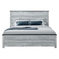 Kicks - Queen Bed - Gray Wash