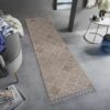 Guros - 2' X 8' Trellis Indoor / Outdoor Area Rug - Cream - Image 2
