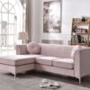 Delray - Sofa Chaise - Pink - Image 4