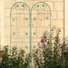 4 Pack Metal Garden Trellis Rustproof Trellis For Climbing Plants Outdoor Flower Support - Green - Image 10
