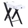 Fierce - Accent Table With Built - In USB Port - White / Black - Image 5