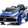 12V4A 20W*2 One Button Start, Forward And Backward, High And Low Speed, Music, Front Light, Power Display, Two Doors Can Open, 2.4G R / C, Seat Belt Four Wheel Absorber Kids Ride On Car - Blue - Image 8