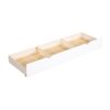 Twin L Shaped Bunk Bed With Drawers - White - Image 4