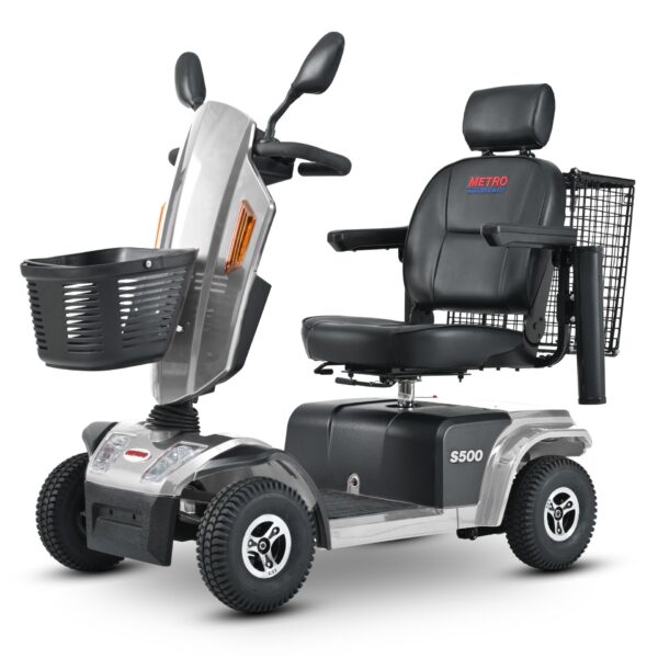 S500-Heavy Duty Mobility Scooter - Gray