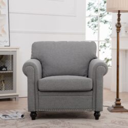 37.4" 1 Seater Sofa - Gray